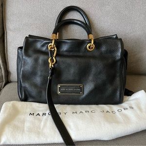 Marc by Marc Jacobs Too Hot to Handle satchel bag in black